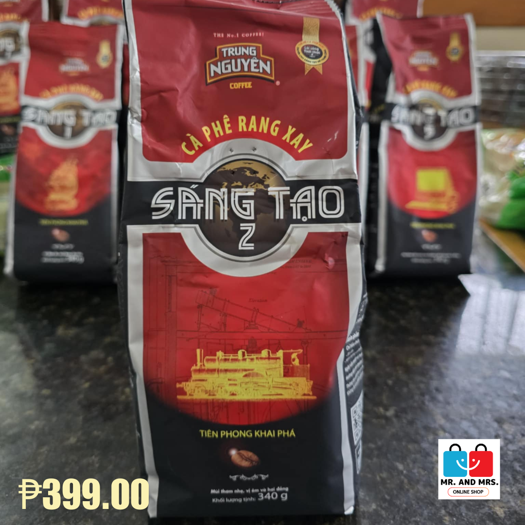 Trung Nguyen Ground Coffee Creative Sang Tao 1, 2, 3, 4 ,5 from Vietnam 340g