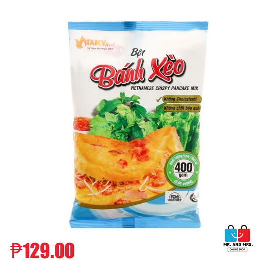 Taiky Food Banh Xeo Vietnamese Crispy Pancake Mix 400g