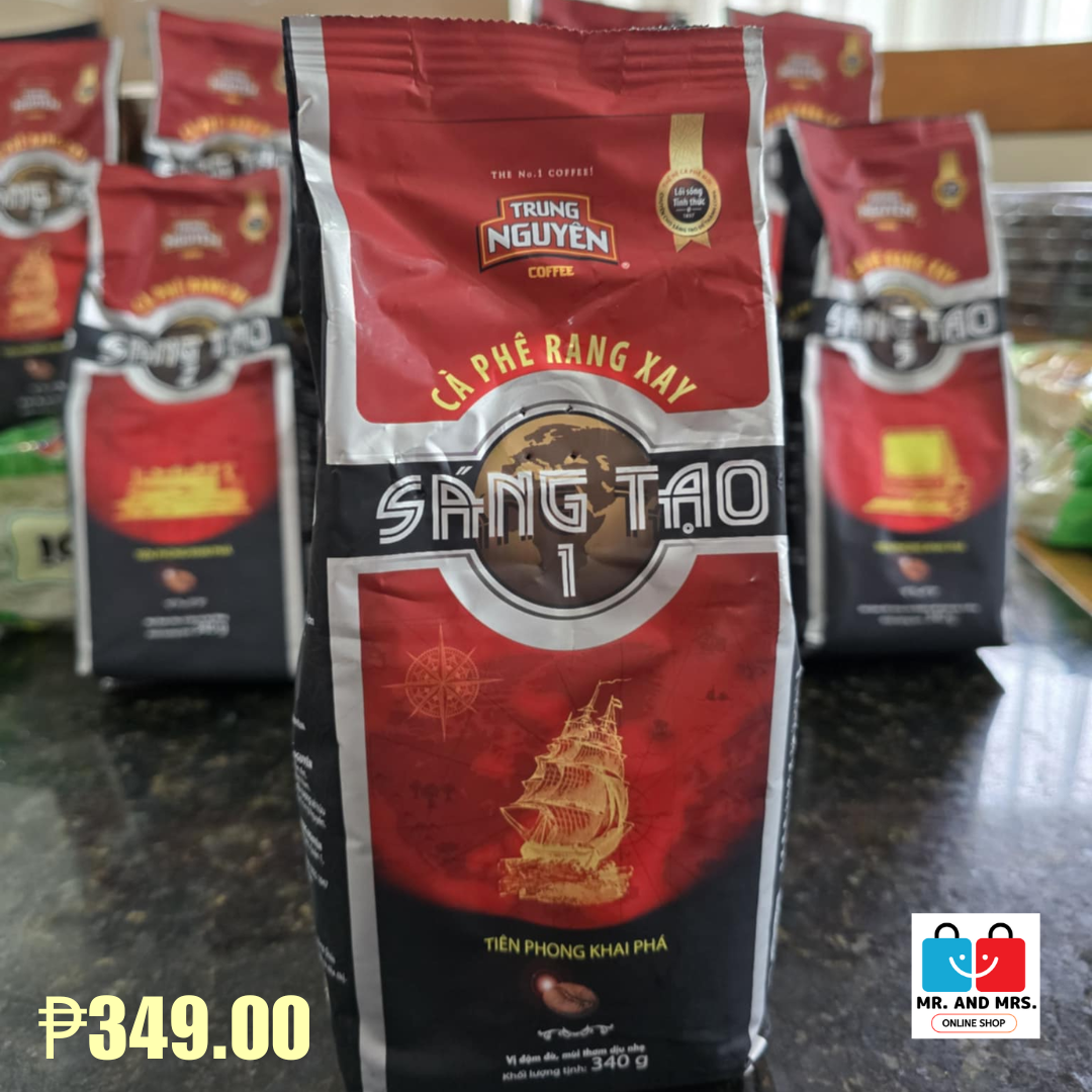 Trung Nguyen Ground Coffee Creative Sang Tao 1, 2, 3, 4 ,5   from Vietnam 340g