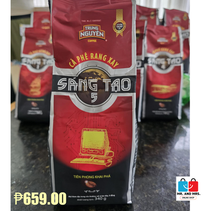 Trung Nguyen Ground Coffee Creative Sang Tao 1, 2, 3, 4 ,5   from Vietnam 340g