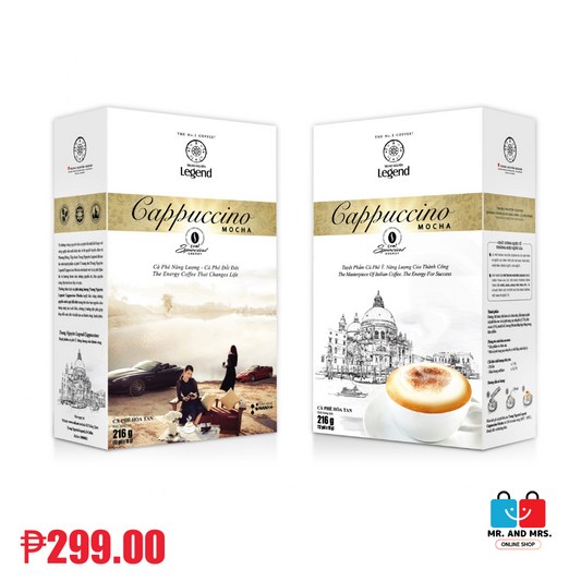 Trung Nguyen Legend Cappuccino Mocha from Vietnam 216g (12pcsx18g)