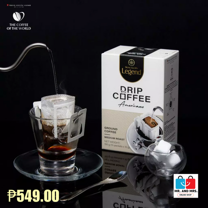 Trung Nguyen Legend Drip Coffee Americano 100g 10 packs