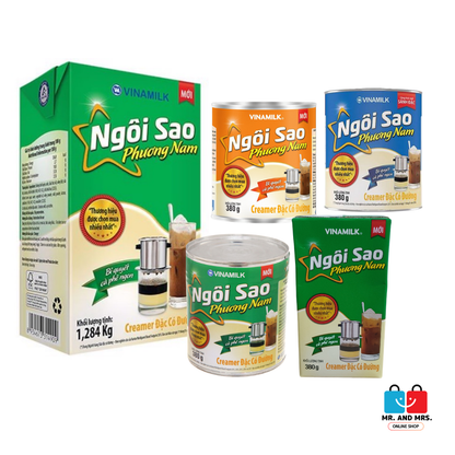 Vinamilk Ngoi Sao Phuong Nam Southern Star Sweetened Condensed Milk Vietnamese coffee
