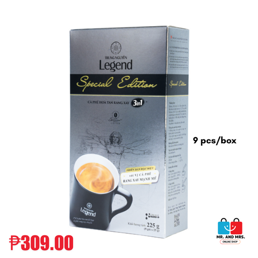 Trung Nguyen Legend Special Edition 3in1 Roasted Instant Coffee 225g and 450g