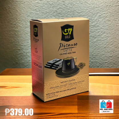 Trung Nguyen Legend G7 Gold Picasso Latte Coffee 252g (14pcsx18g)