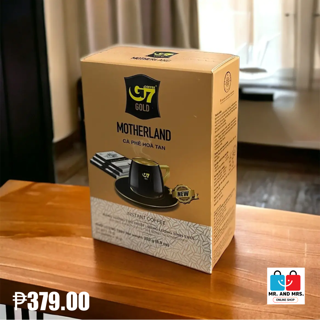 Trung Nguyen Legend G7 Gold Motherland Coffee 252g (14pcsx18g)