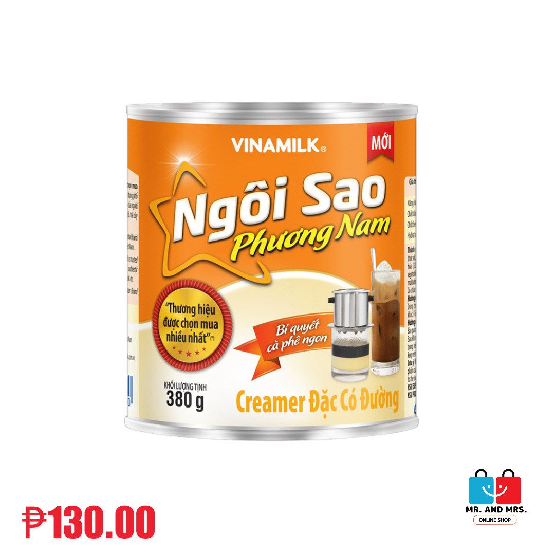 Vinamilk Ngoi Sao Phuong Nam Southern Star Sweetened Condensed Milk Vietnamese coffee