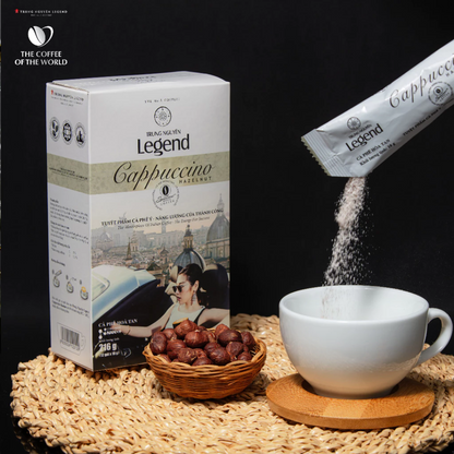 Trung Nguyen Legend Cappuccino Hazelnut from Vietnam 216g (12pcsx18g)
