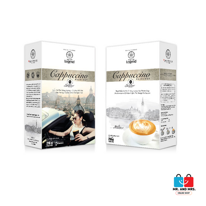 Trung Nguyen Legend Cappuccino Hazelnut from Vietnam 216g (12pcsx18g)
