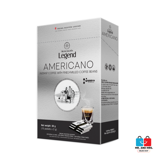 Trung Nguyen Legend Americano Instant Coffee 30g (15pcsx2g)