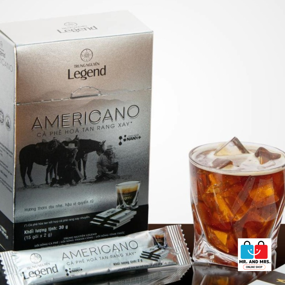 Trung Nguyen Legend Americano Instant Coffee 30g (15pcsx2g)