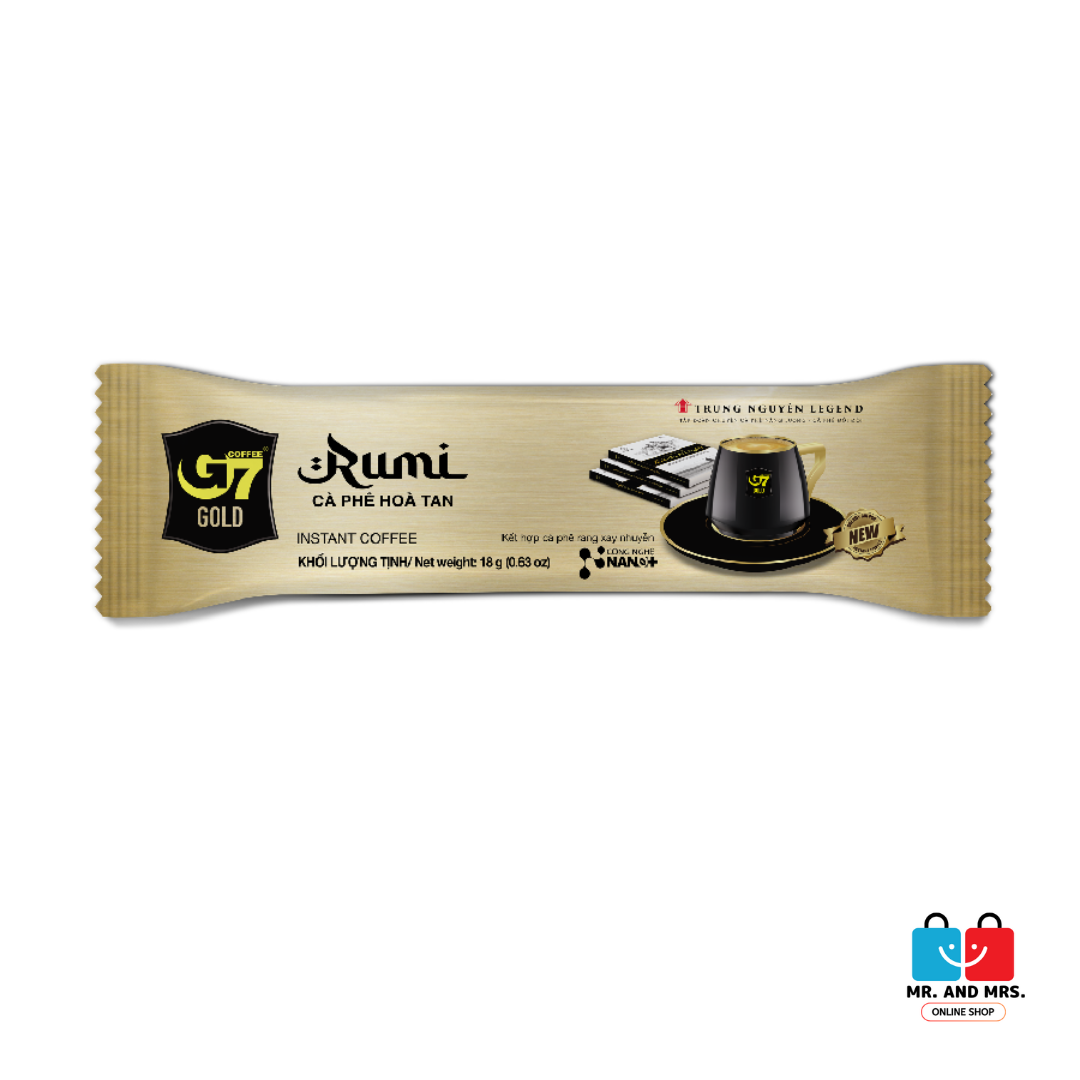 Trung Nguyen Legend G7 Gold Rumi Coffee 252g (14pcsx18g)