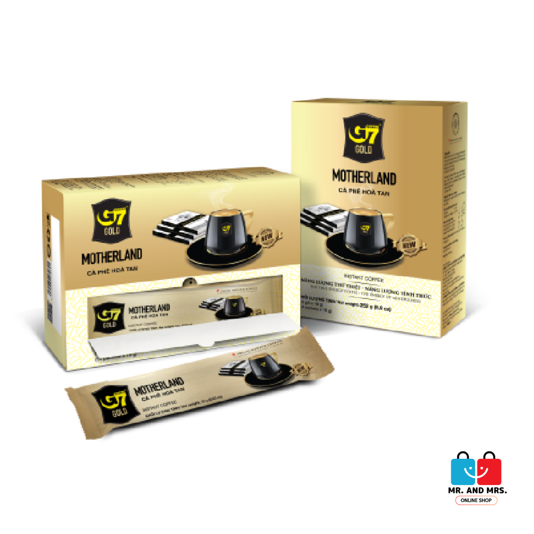 Trung Nguyen Legend G7 Gold Motherland Coffee 252g (14pcsx18g)