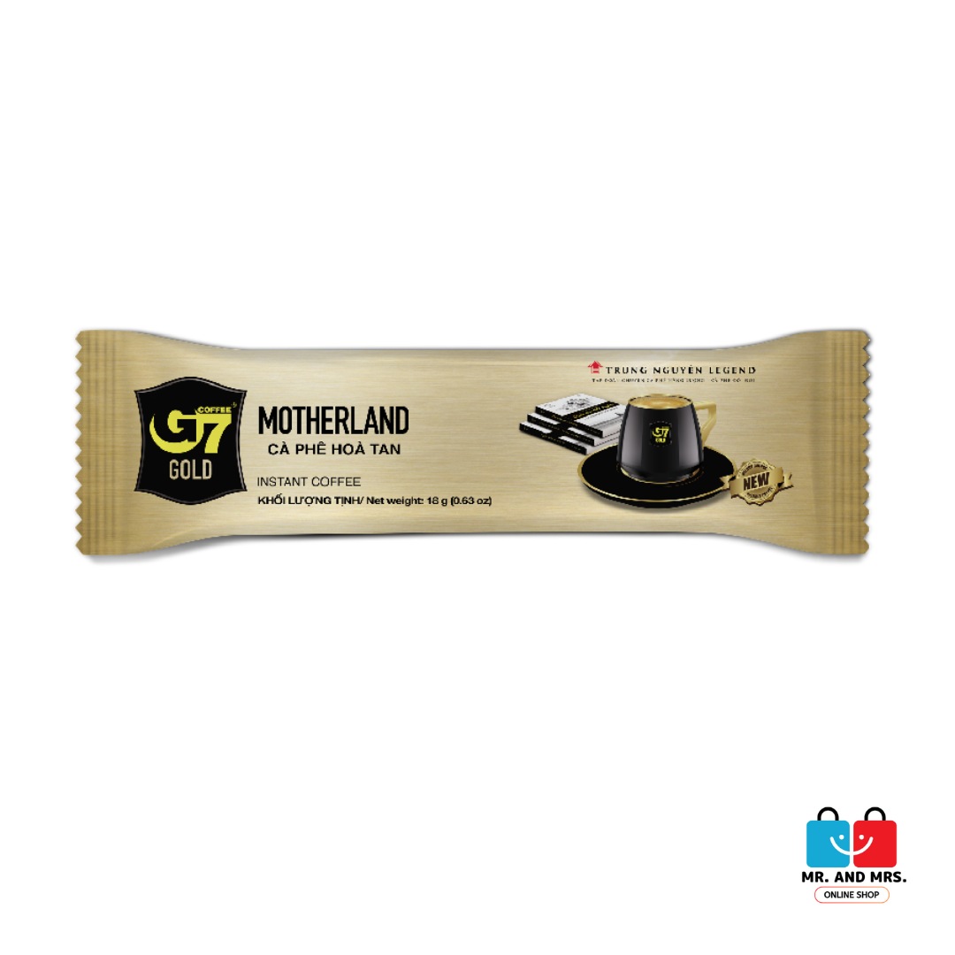 Trung Nguyen Legend G7 Gold Motherland Coffee 252g (14pcsx18g)